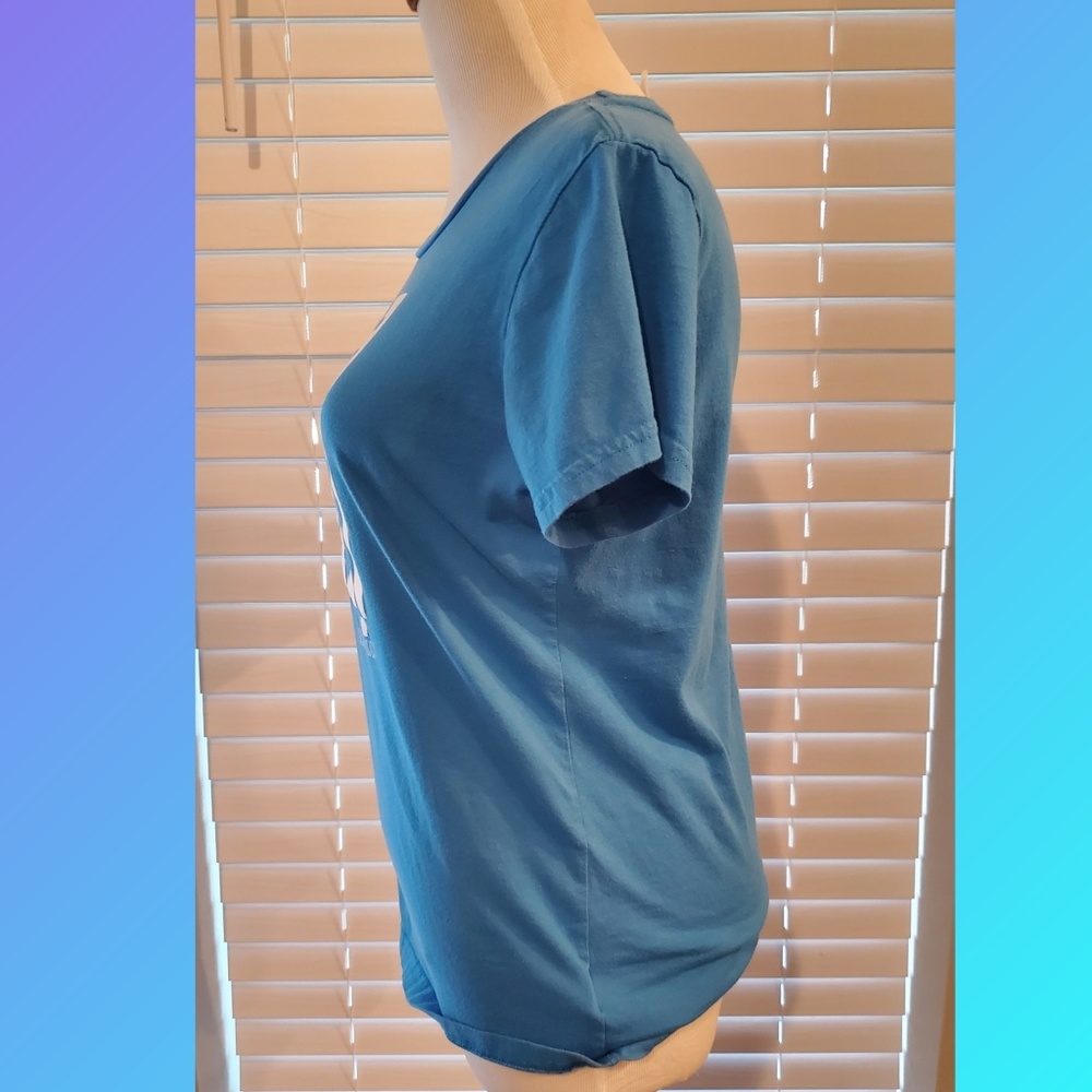 The North face Blue tee sz M - Picture 2 of 4